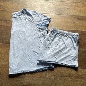 🛍️3/$20❗️Lauren Conrad women’s 1X sleepwear set shortsleeved with shorts #29